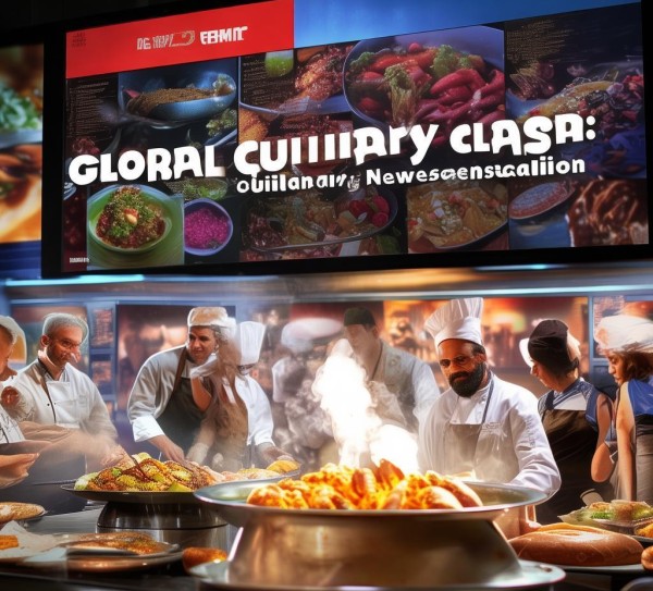 美食新闻，全球热点与文化冲突