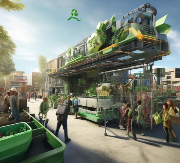 餐饮垃圾回收，环保新范式，社区新标杆